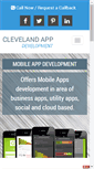 Mobile Screenshot of clevelandappdevelopment.com